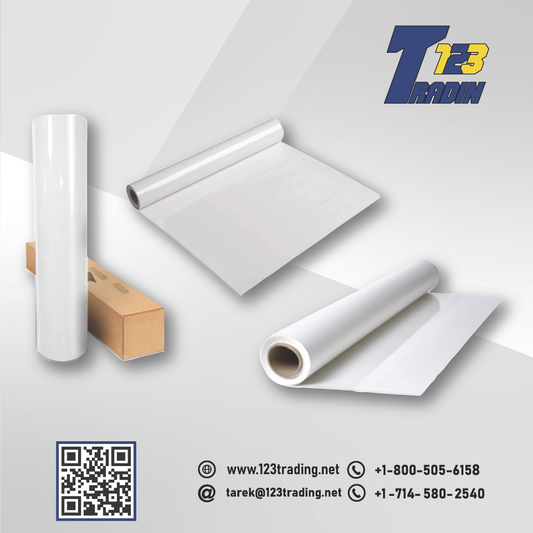 Self Adhesive Vinyl White